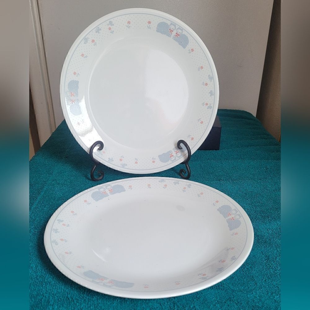 Corelle country pride  2 pcs dinner plates "retired"